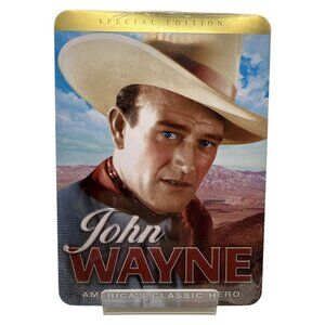 John Wayne Special Edition DVD Tin Set Featuring 10 Classic Western Films